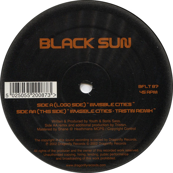 Black Sun – Invisible Cities - Dragonfly
