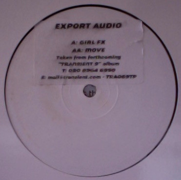 Export Audio – Girl FX / Move – Transient