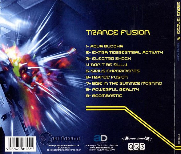 Sirius Isness – Trance Fusion